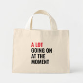 Sticker Mini Tote Bag (Voorkant)