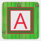 STICKER MONOGRAM ENVELOPE SEAL (Voorkant)