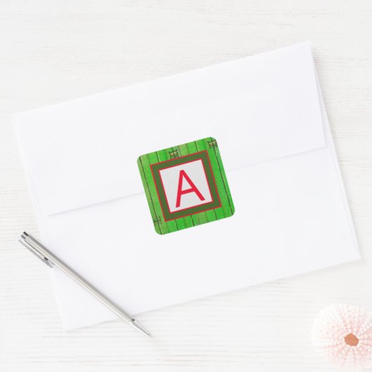  STICKER MONOGRAM ENVELOPE SEAL (Envelop)