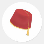 Sticker Moroccan Hat (Voorkant)