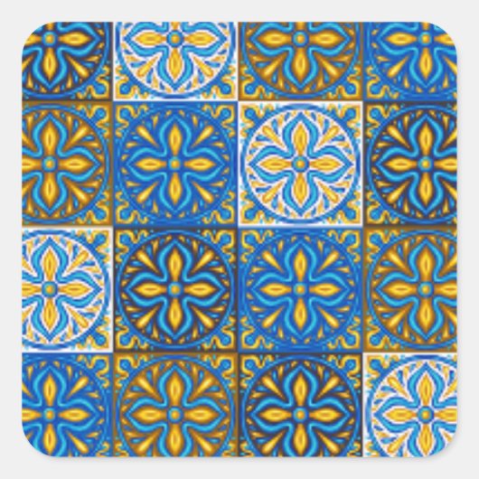 Sticker Moroccan Zelij* Ceramic (Voorkant)