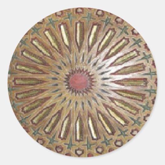 Sticker Morrocon Beauty (Voorkant)