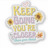 Sticker motivatie prijsopgave (Voorkant)