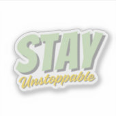 Sticker motivatie prijsopgave (Voorkant)