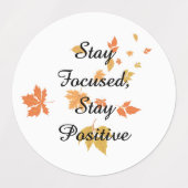 Sticker motivatie prijsopgave | Label (Design 1)