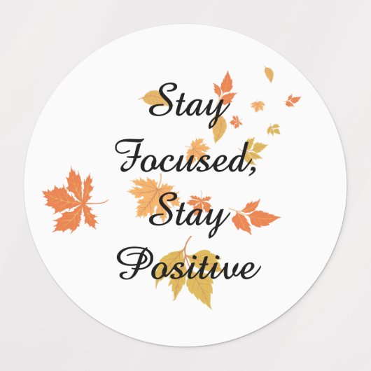 Sticker motivatie prijsopgave | Label (Design 1)