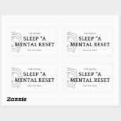 Sticker Motivatie Slaap Een Mentale Reset (Vel)