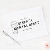 Sticker Motivatie Slaap Een Mentale Reset (Envelop)