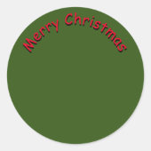 Sticker - Mouse Santa (Voorkant)