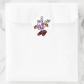sticker_Muggen Ronde Sticker (Tas)