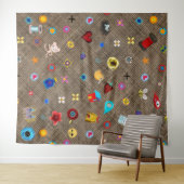 Sticker muur effect simulerend stickers muur wandkleed (In Situ (horizontaal))