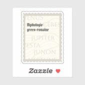 Sticker mythologie greco-romaine (Vel)