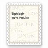 Sticker mythologie greco-romaine (Voorkant)