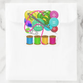 Sticker naaibenodigdheden (Tas)