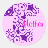 Sticker Naam moederontwerper (Voorkant)