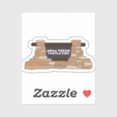 Sticker Nationaal Park Mesa Verde (Vel)