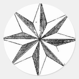 Sticker - Nautical North Star
