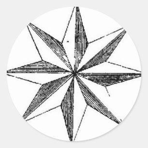 Sticker - Nautical North Star