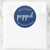 Sticker Navy Blue (Tas)