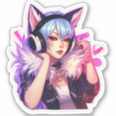 Sticker Nocturnal Dance (Voorkant)