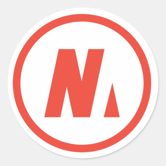 Sticker Nousmotards Rond (Voorkant)