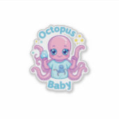 Sticker Octopus Baby  (Voorkant)