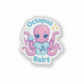 Sticker  Octopus Baby  (Voorkant)