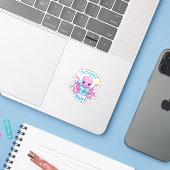 Sticker Octopus Baby -> Sticker Baby Octopus (Laptop met iPhone)