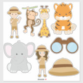 sticker oerwouden verkenners pack 2 (Vel)