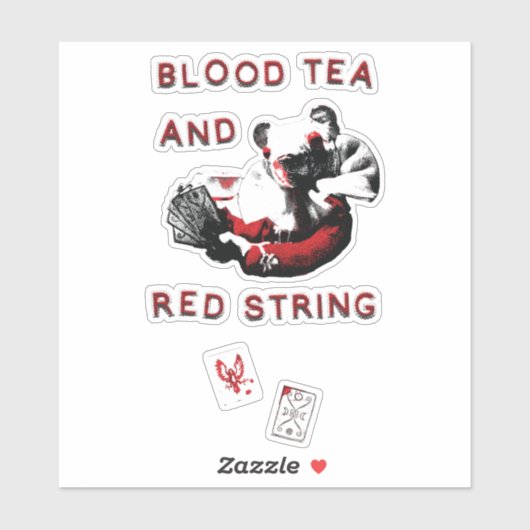 Sticker of Mouse from Blood Tea and Red String (Vel)