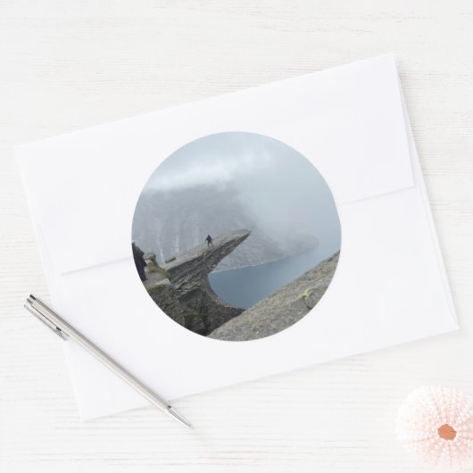 Sticker of Trolltunga Norway (Envelop)