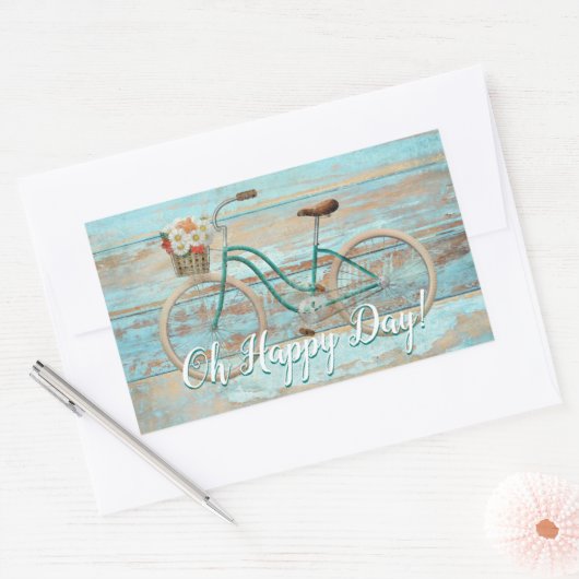  Sticker Oh Happy Day Aqua (Envelop)