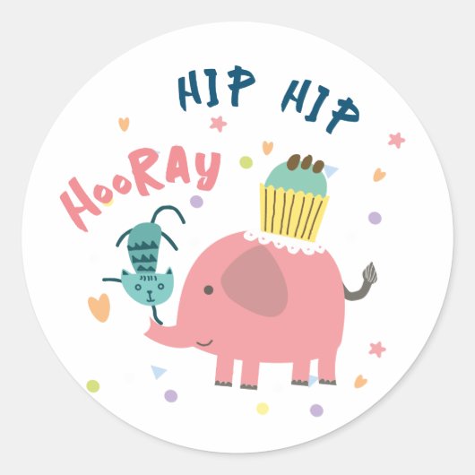 Sticker olifant (Voorkant)