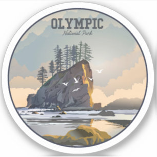 Sticker olympisch nationaal park