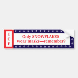 Sticker om ICE-sneeuwvlokken te ontmaskeren