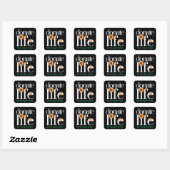 Sticker om orgaandonor te zijn Doneer Leven (Vel)