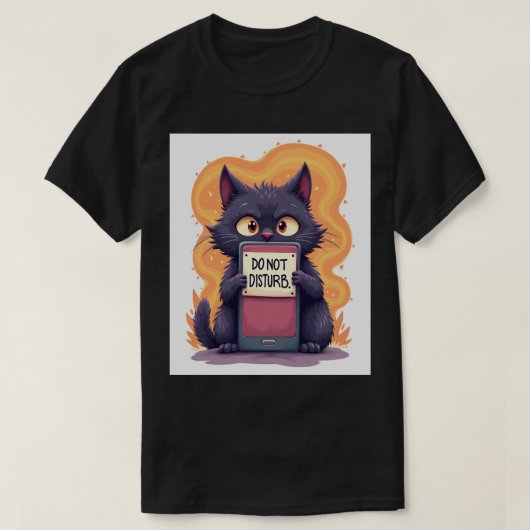 Sticker om verversing van introvert te vermijden - t-shirt (Design voorkant)