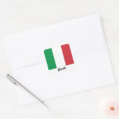 Sticker onder Italiaanse vlag (Envelop)