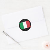 Sticker onder Italiaanse vlag (Envelop)