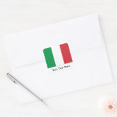 Sticker onder Italiaanse vlag (Envelop)