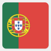 Sticker onder Portugese vlag (Voorkant)