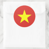 Sticker onder Vietnamese vlag (Tas)