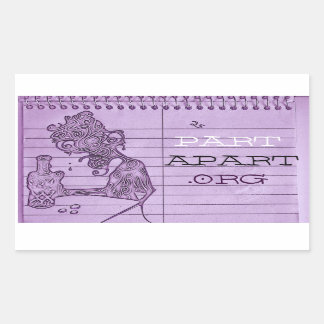 Sticker Onderdelen uit elkaar