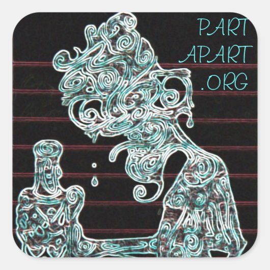 Sticker Onderdelen uit elkaar (Voorkant)