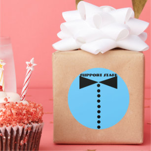 Sticker ondersteunend personeel -