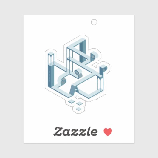 Sticker - Ontwerp 1 (Vel)