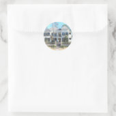Sticker- Ontwerp 1 Ronde Sticker (Tas)