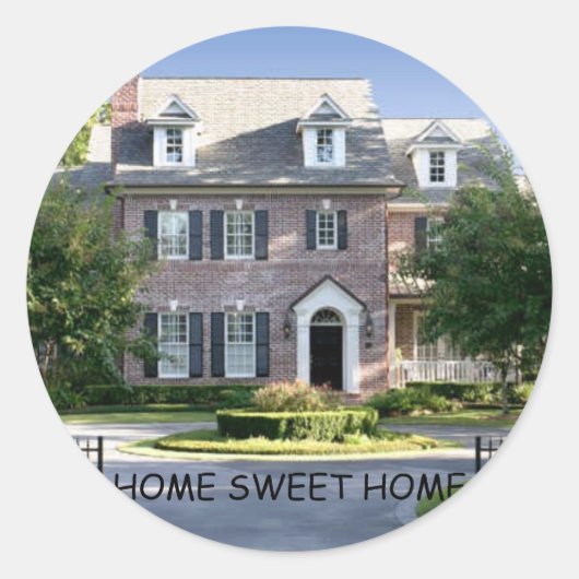 Sticker- Ontwerp 2 Ronde Sticker (Voorkant)