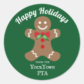 Sticker op holiday Bake Sale (Voorkant)