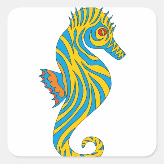 Sticker op vispijl (Voorkant)